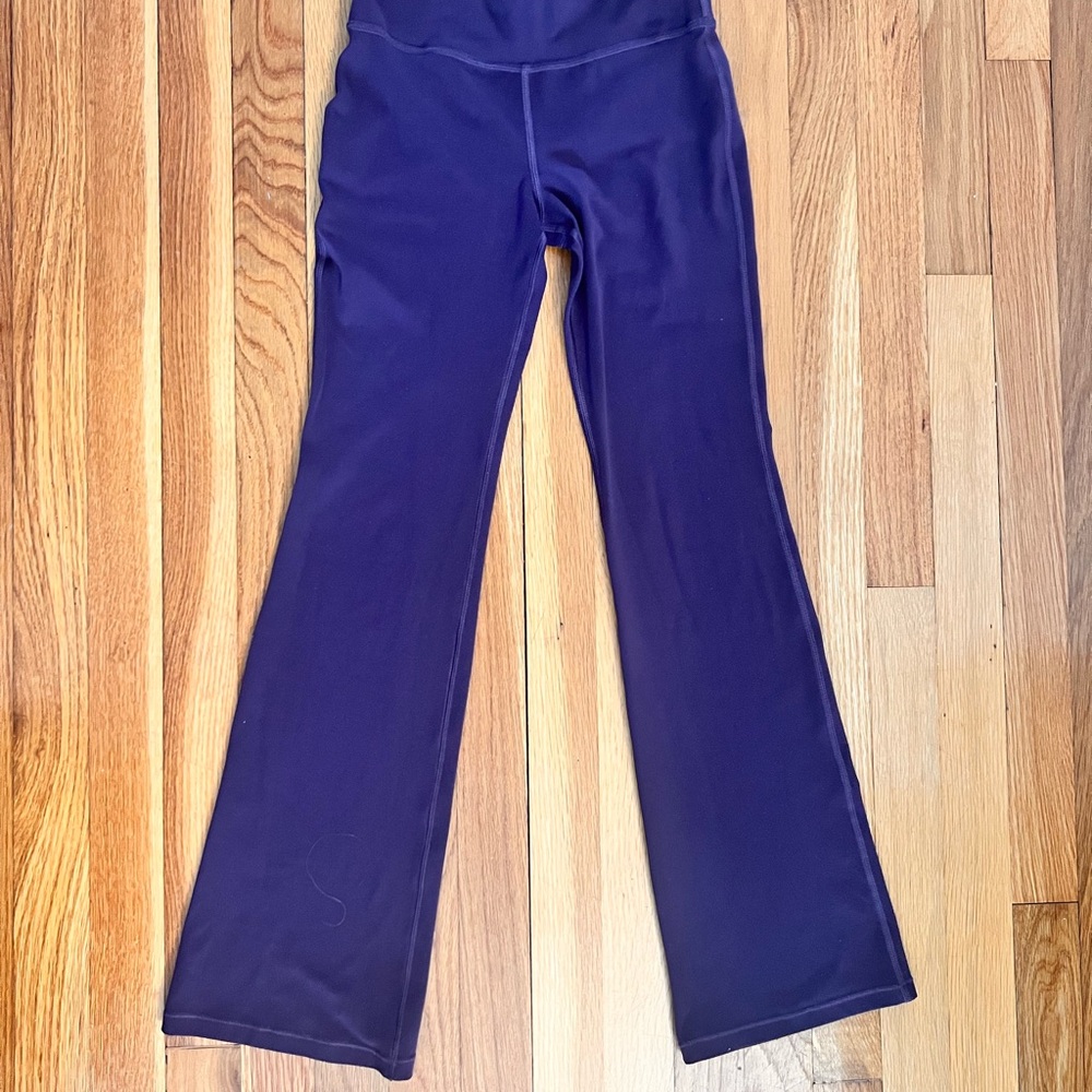 Athleta Girl High Rise Chit Chat Flare Pant - Dark Purple